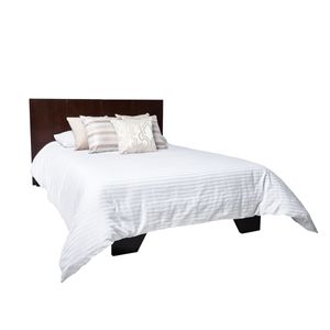 Cama Semi Doble Mini Palermo Caoba