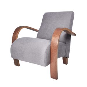 Silla Auxiliar Nevada Nuez Portugal Gris