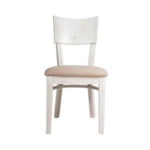 Silla Comedor Nova Portugal Beige Blanco Vintage