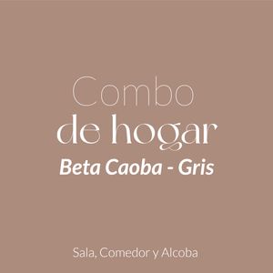 Combo Hogar Beta Caoba o Blanco