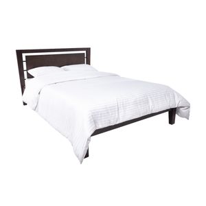 Cama Doble Oriental Caoba