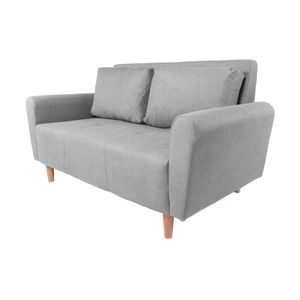 Sofá 2 Ptos Oslo Nuez Portugal Gris