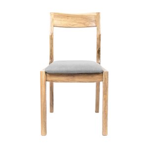 Silla Comedor Zakura Nogal Portugal Gris
