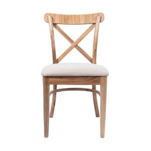 Silla Comedor Brunei Obelisco Marfil Roble