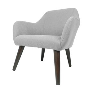 Silla Auxiliar Samanta Caoba Portugal Gris