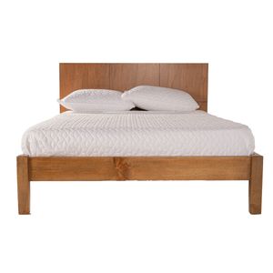 Cama Doble Bareim Nuez