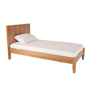 Cama Sencilla Bareim Nuez