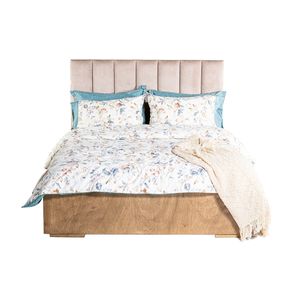 Cama Doble Multifuncional Loft Zelanda Beige