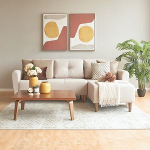 Sofá Modular Oslo Nuez Portugal Beige