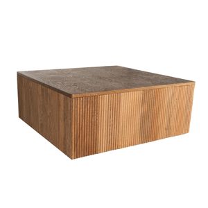 Mesa Centro Sion Cuadrada Roble