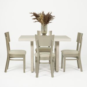 Set de Comedor Perla 4 ptos