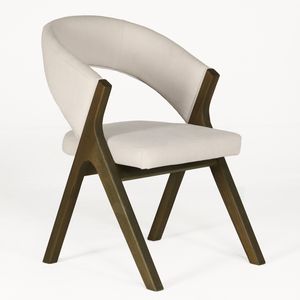 Silla Comedor Emilia Roble Almendra Verdi Ivory