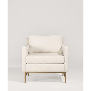 Silla Auxiliar Cordelia Dorado Calasanz Crema