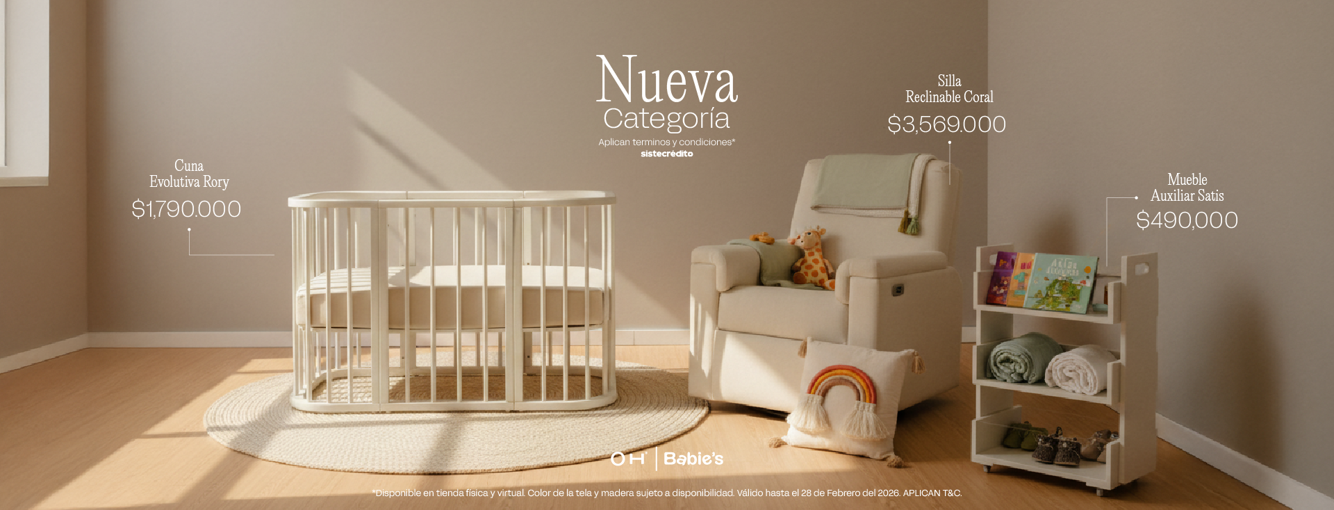 Nueva Categoria Babies By Only Home