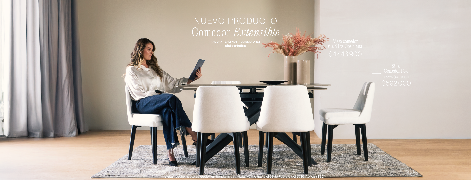 Comedores Extensibles Only Home